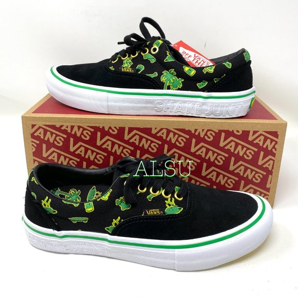 💖MEGA SALE💖VANS Era Pro Shake Junt Suede Canvas Black Women’s Size VN0A347LOV4 - Picture 3 of 9